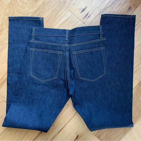 Imogene + Willie Jeans James Rigid Indigo Selvedge Straight Leg Mid Rise Size 26 - Picture 4 of 10